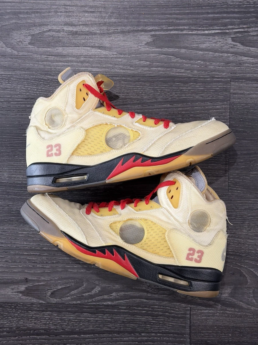 Jordan 5 Retro x Off-White Gray for Sale - Authenticity Guaranteed