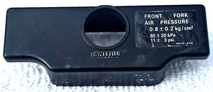 HONDACB450SC Nighthawk Ignition Swtch Cover Trim Dash VTG NNice Shape