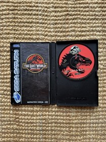 The Lost World: Jurassic Park - With Case Protector (Sega Saturn, 1997)