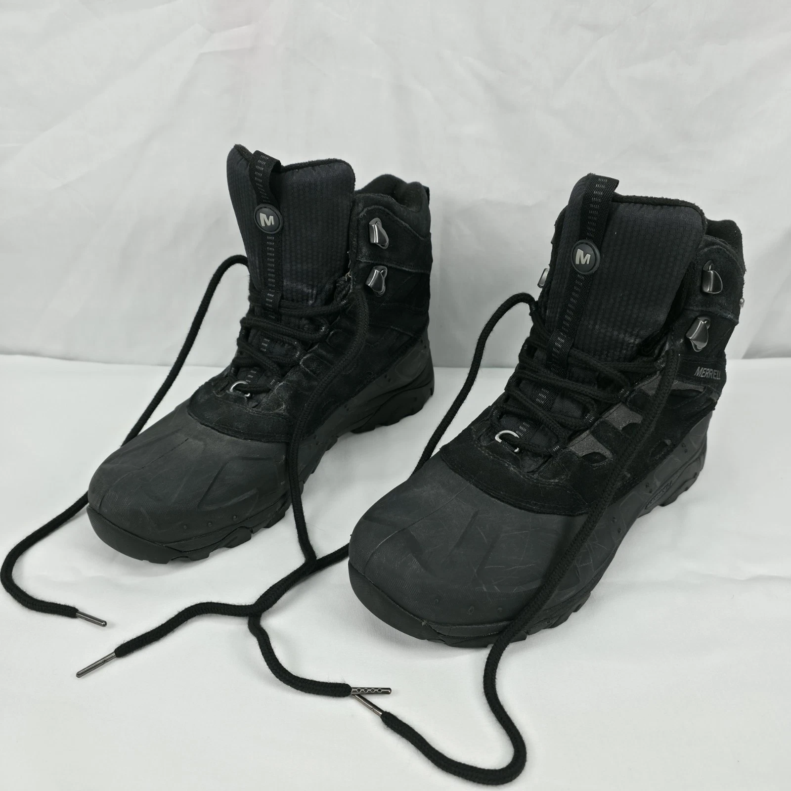 Merrell Select DRY Waterproof Winter Hiking Snow Boots Mens 11 Black Insulated
Opens in a new window