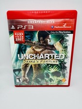 Uncharted Drake's Fortune Greatest Hits PS3 PlayStation 3 CIB Manual Mint Disk🔥