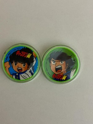 Captain Tsubasa Tsubasa & Hyuga Pin Badge Set  Cosmos Design  Collectible