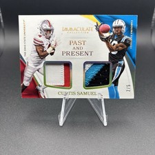 2017 Panini Immaculate Past and Present Jerseys #PA-CS /5 Curtis Samuel OSU MEM