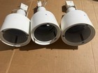 1970s  Lightolier White Track Light Heads Cylinder. Lot Of 6 — photo 10