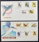 2 x Australian Birds FDC First Day Covers 1979 & 1980 Elizabeth SA FDI Postmarks