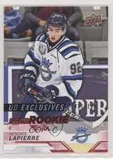 2018-19 Upper Deck CHL Star Rookies Exclusives 11/100 Hendrix Lapierre #330 ds4