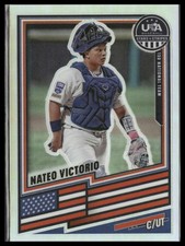 2026 Panini Stars & Stripes Prizm #33 Nateo Victorio Silver (i20529)