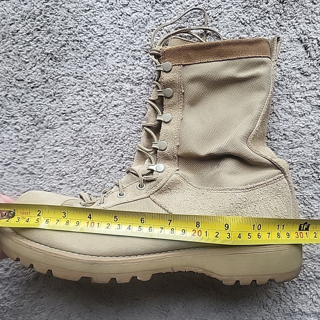 Addison Tactical Boots Mens 12 Coyote Desert Tan Vibram Sole  display picture 3