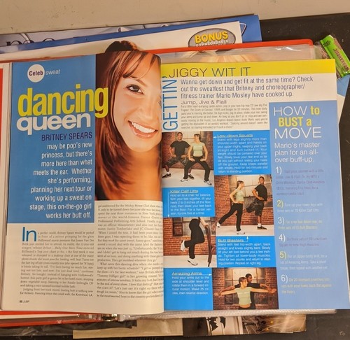 Britney Spears Jump Cover US May 1999 American Teen Age Girl Magazine Retro 90's - Picture 2 of 4