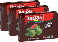 (Free Duty Tax) Iberia Guava Paste,14 Ounce (Pack of 3)