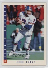 1993 Score Quarterback Club John Elway #1 HOF 0kz8