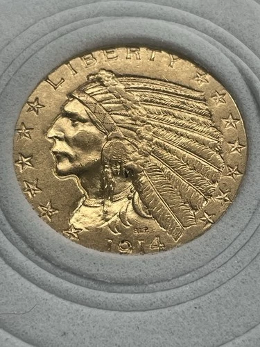 1914-P Indian Half Eagle — photo from another recent sale