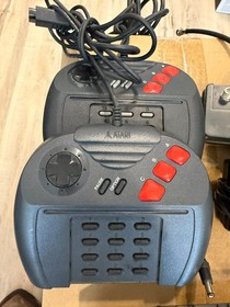 Atari Jaguar Console &ndash; 2 Controllers -Tested