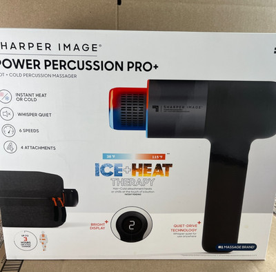 Sharper Image Powerboost Pro Body Massager with Hot and Cold 