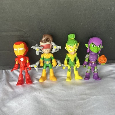 Spidey & HisFriends  (5)Doc Ock, Green Goblin, Iron Man, Electro, Spiderman