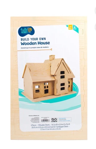 Hello Hobby Build Your Own Wooden House
