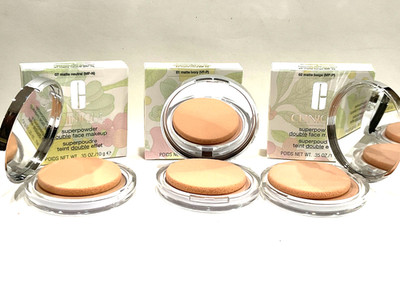 Clinique Superpowder Double Face Powder   0.35 oz/10g Choose Your Shade New