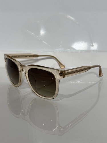 Calvin Klein CK4326SA 601 Crystal Brown Acetate Brown Gradient Sonnenbrille 54mm - Bild 3 von 7