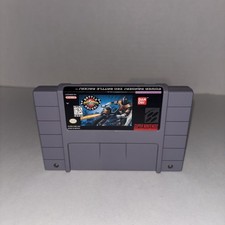 Captain America and The Avengers Super Nintendo Clean & Tested back discolored