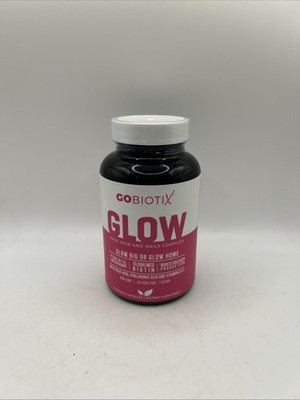 GOBIOTIX Hair Skin Nails Vitamins Hyaluronic Folic Acid 90ct COLLAGEN