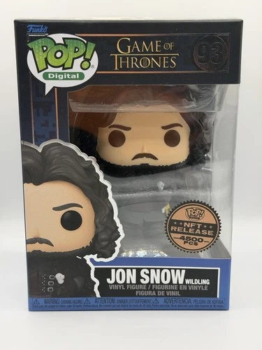 Digital Funko Pop! Game of Thrones - Jon Snow Wildling #93 1/4500 PCs.
