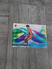 ZACCHARIE RISACHER 2024/25 TOPPS CHROME HELIX ROOKIE CARD. SSP.