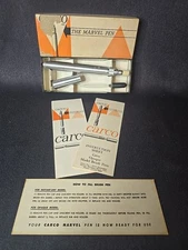 Vintage 1967 Carco #88  Marvel Pen Round Opaque Set In Box Rare Lot Model Art 