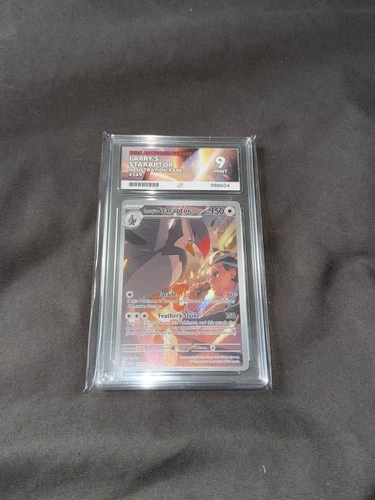 Larry’s Staraptor Illustration Rare Ascended Heroes - 249/217 ACE Mint 9
