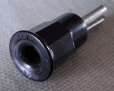 Clix wander plug, black, 1¼