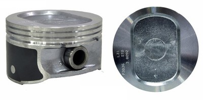 EngineTech Piston Set Pack of 6 .50mm .020in Oversize .50mm .020in Oversize  wit