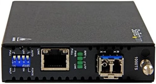 StarTech.com Singlemode (SM) LC Fiber Media Converter for 1Gbe Network - 20km -  - Immagine 2 di 4