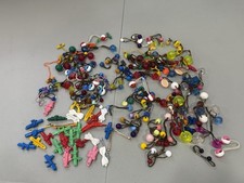 HUGE LOT Vintage 1970 s 1980 s Bobble Hair Ties And Clips Colorful