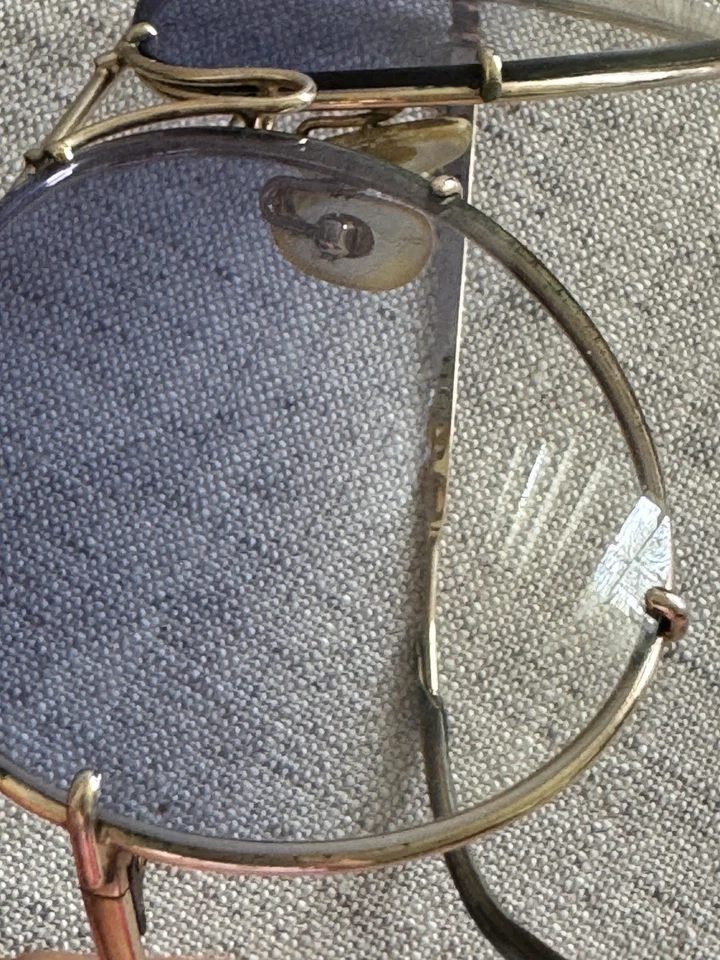 Gafas de sol vintage Carrera Porsche Design Aviator lentes adicionales 5621 doradas como están Foto 3 de 4