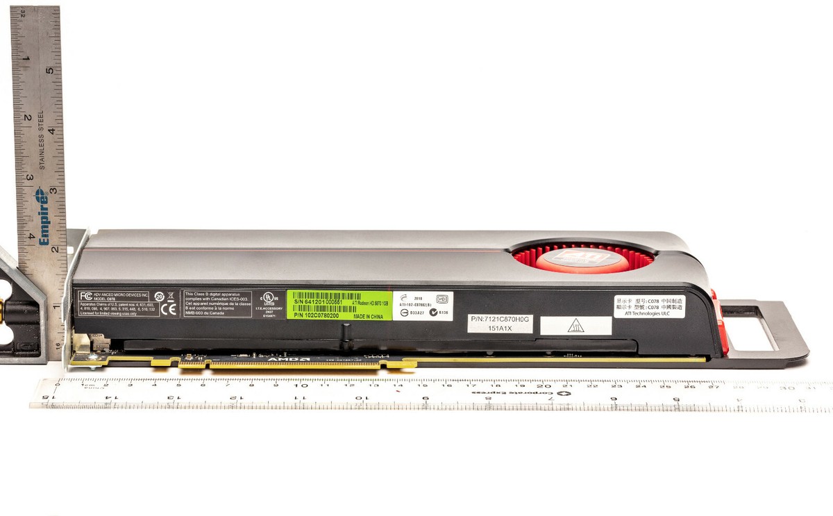 Apple ATI Radeon HD 5870 (MC743ZM/A) 1GB GDDR5 SDRAM PCI Express