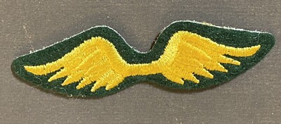 Vintage Girl Scouts  Fly Up WINGS  Brownies to Juniors Patch Crest Badge