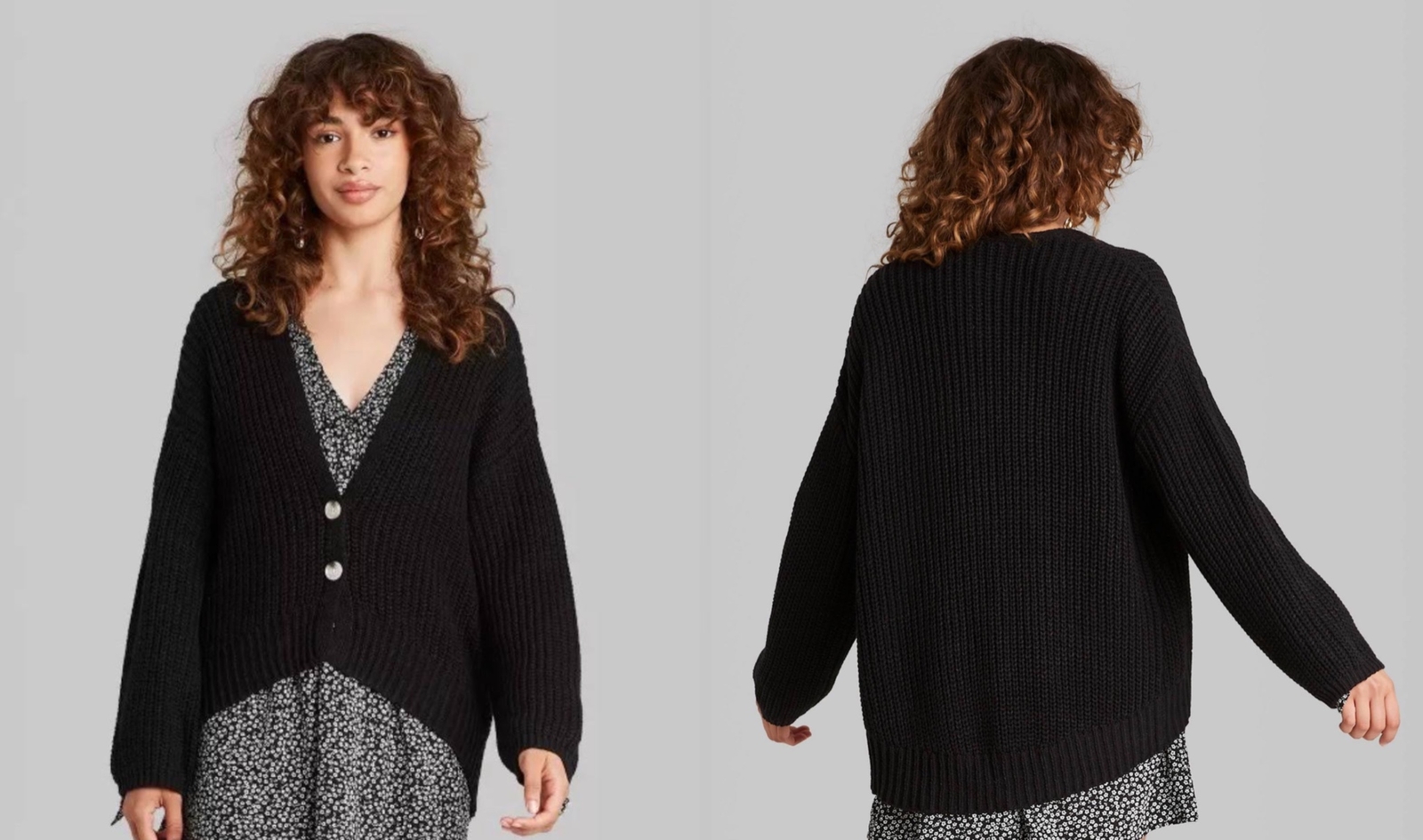Women's Slouchy Cardigan - Wild Fable 