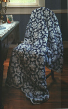 WINTER WONDERLAND AFGHAN HOME DECOR CROCHET PATTERN INSTRUCTIONS