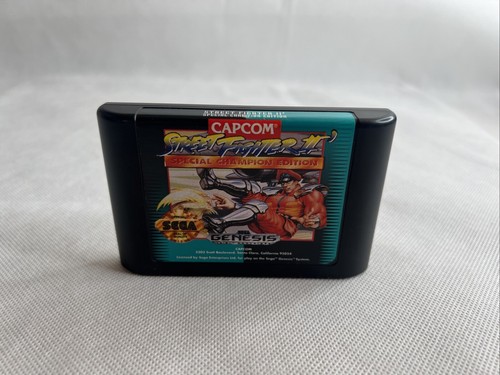 Street Fighter II Special Champion Edition (Sega Genesis, 1993) CIB Video Game 2 - Picture 6 of 10