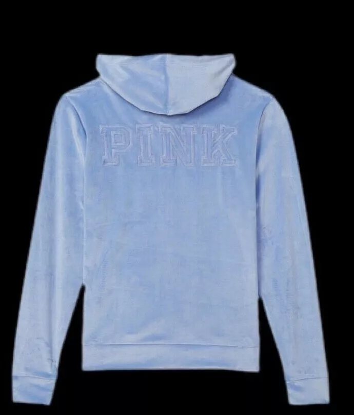 Fendi Zip Hoodie - Light Blue w. Logo » New Products Every Day