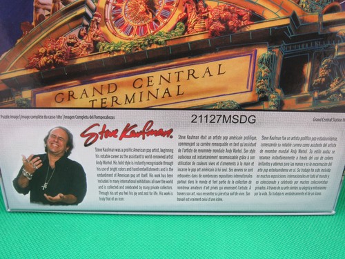 TCG Toys Sure Lox Steve Kaufman 500 Piece Puzzle NYC New York City NEW SEALED - Picture 3 of 6
