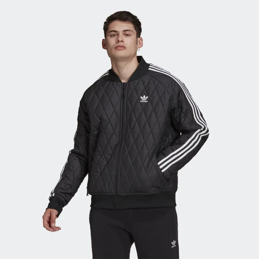 polilla Circulo Estresante adidas Originals Adicolor Classics Quilted SST Track Jacket H11439 | eBay