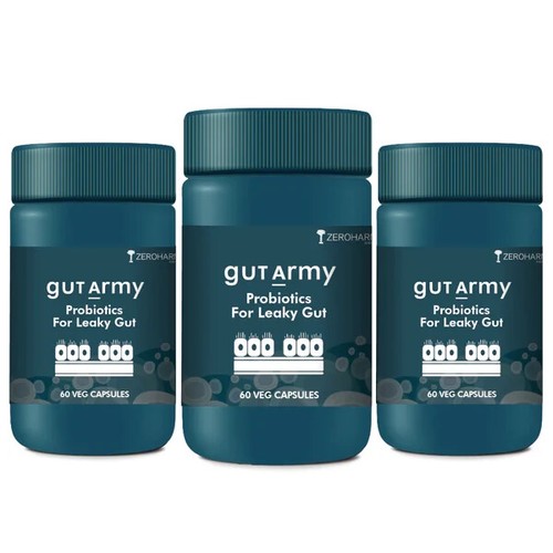 Suplementos probióticos intestinales para intestino permeable del ejército intestinal - Ayuda a mejorar la absorción de nutrientes. - Imagen 13 de 16