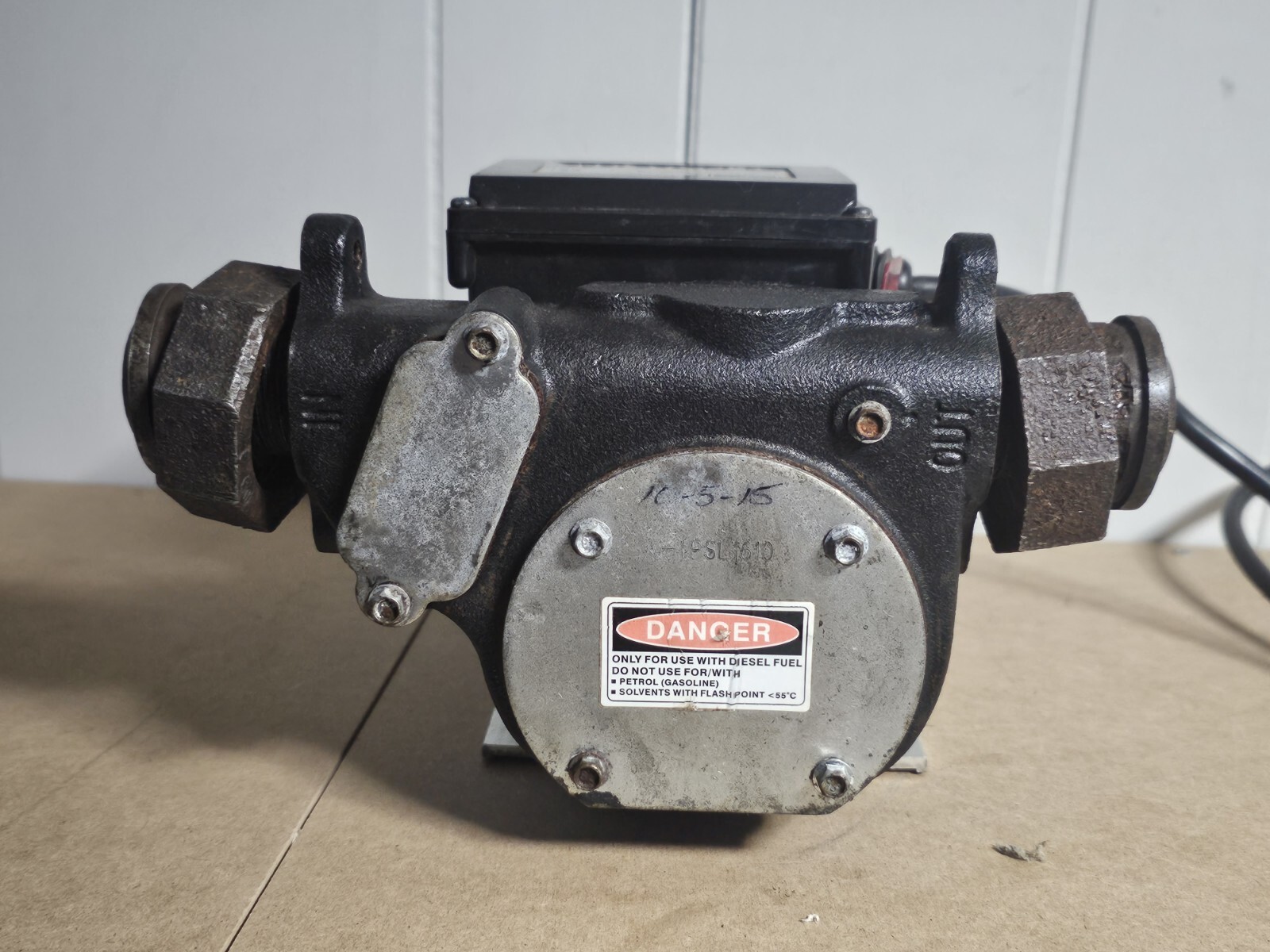 Roughneck 22gpm 120v Ac Fuel Transfer Pump Motor eBay