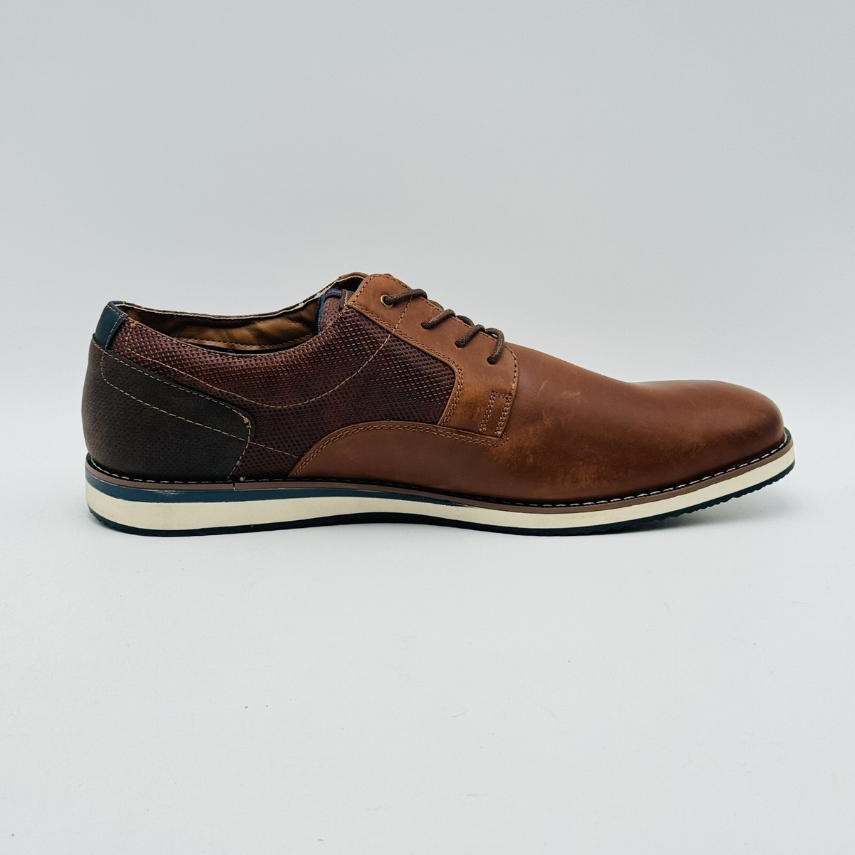 Nunn Bush Circuit Plain Toe Oxford Brown Men