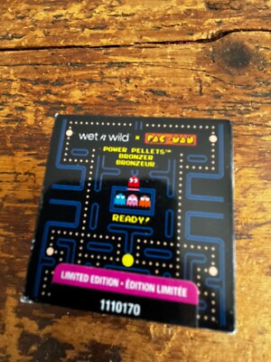 Wet N Wild x PAC-MAN Power Pellets Blushlighter NEW 0.19 oz
