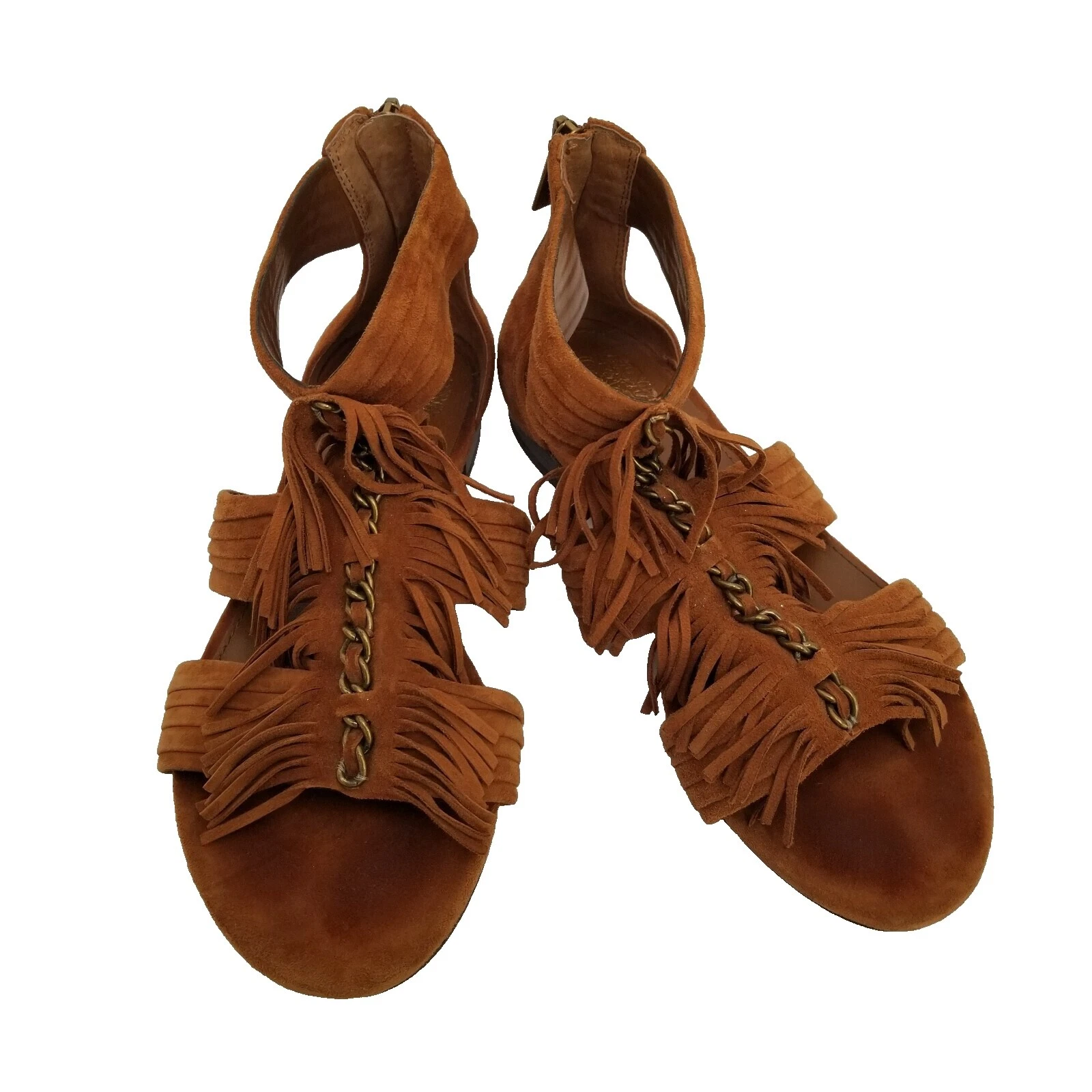 Sandalias para mujer Vince Camuto de gamuza con flecos