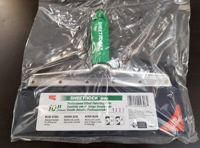 USG Sheetrock 10'' Professional Offset Drywall Taping Finishing Knife 340302 New!