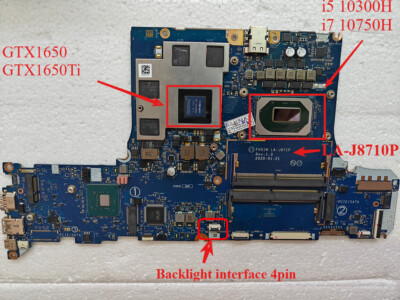 For Acer Nitro AN515 AN517-52 AN515-55 N20C1 Laptop Motherboard i5/i7 CPU 