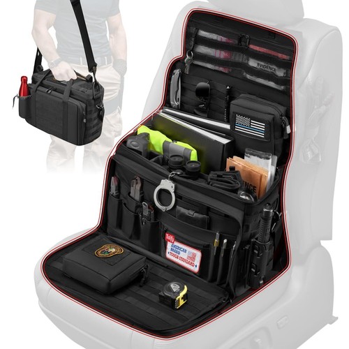 Water Resistant Heavy Duty Police Gear Patrol Bag - Car Organizer - 第 1/9 張圖片