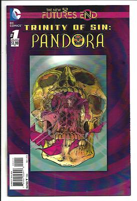Trinity of Sin: Pandora: Futures End #1 DC Comics 3D Variant Cover (2014) NM Neu